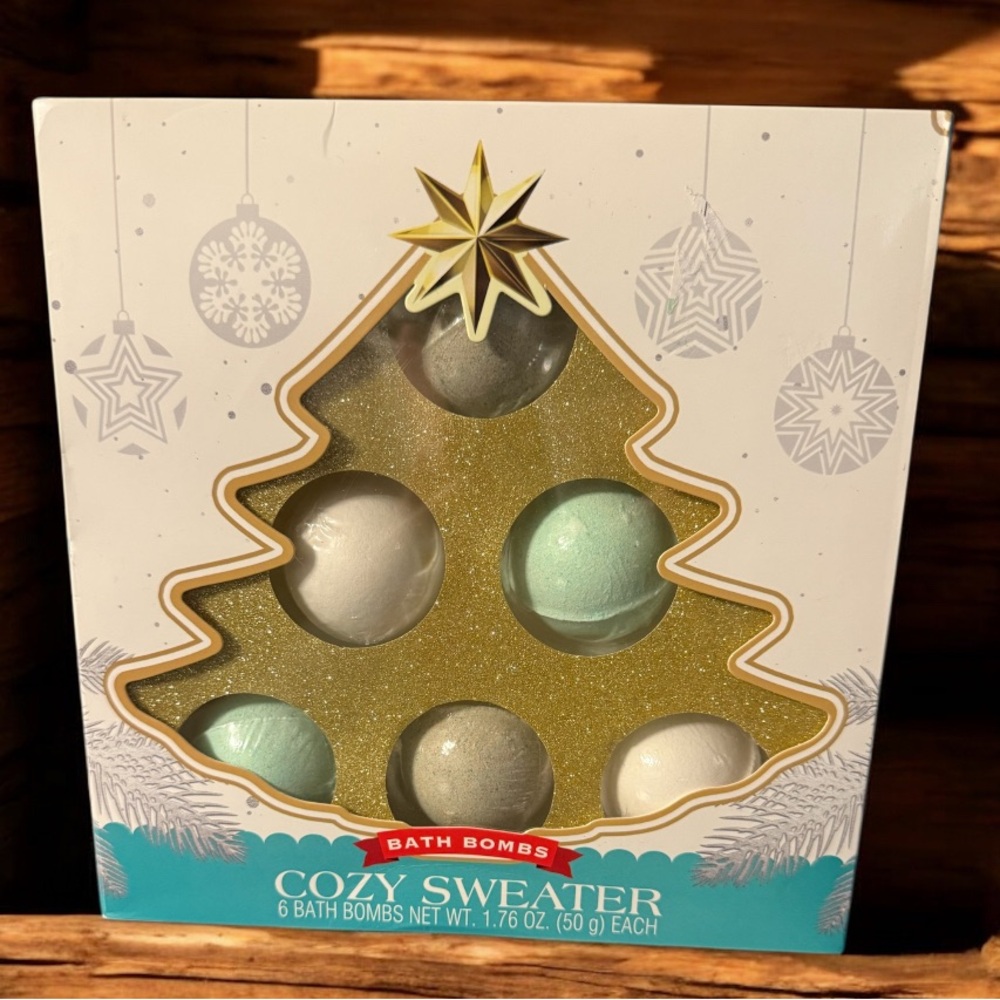 Wecool Toys Cozy Sweater 6 Bath Bombs Boxed Set